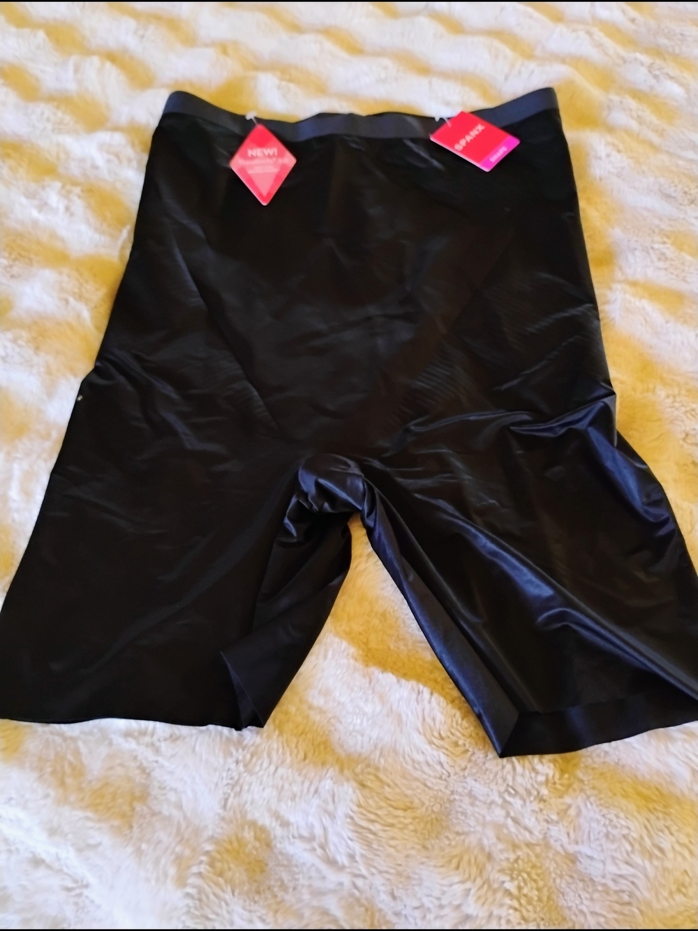 Black Shapewear High-Waist Boyshorts
